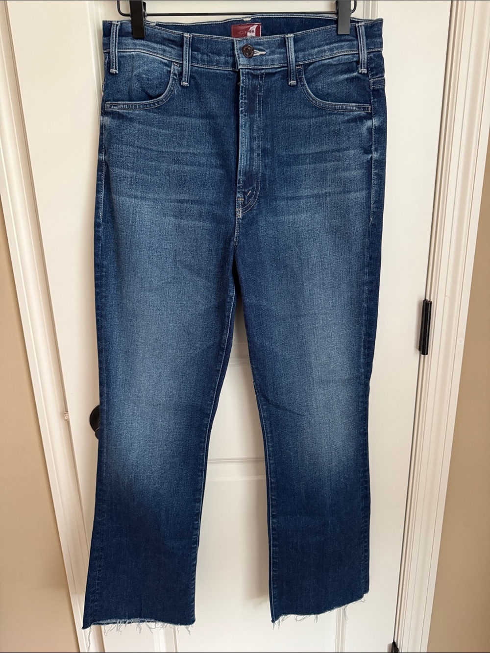 Mother The Hustler Ankle Fray in Night Clubbing Size 29